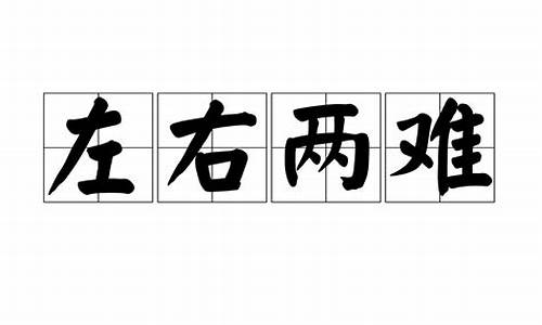 左右两难完整版-左右两难打一数字