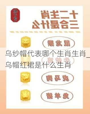 乌纱帽代表哪个生肖生肖_乌帽红裙是什么生肖