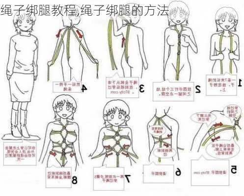 绳子绑腿教程,绳子绑腿的方法