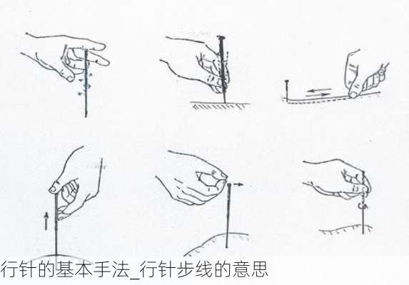 行针的基本手法_行针步线的意思