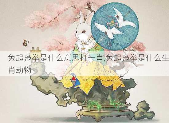 兔起凫举是什么意思打一肖,兔起凫举是什么生肖动物